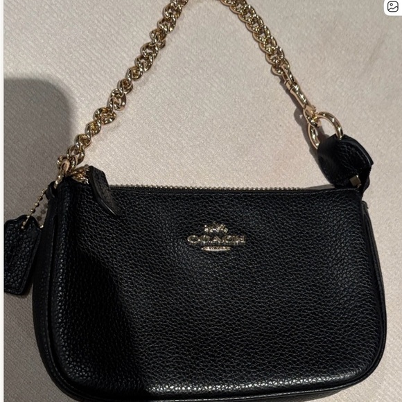 Coach Black Mini Bag - Picture 1 of 5